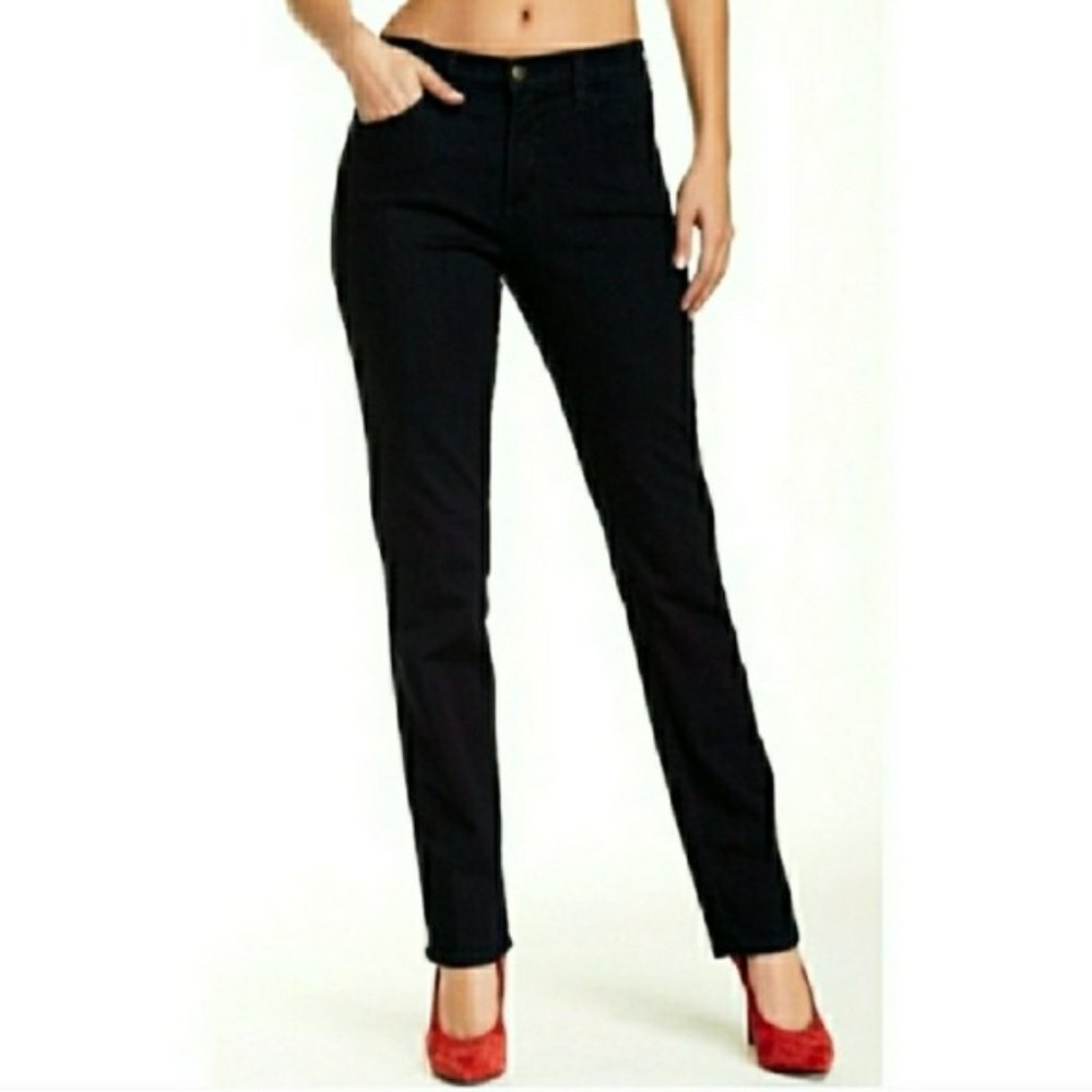 NYDJ Jeans Ami Skinny Leggings Jeans Lift Tuck Technology Black Womens Size 4